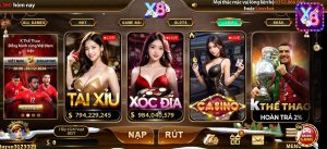 Sự đặc biệt của live casino tại nhà cái X8