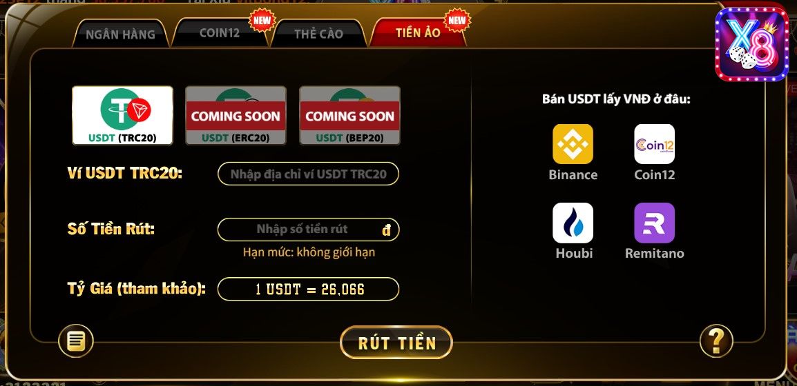 Hướng Dẫn Nạp Rút Tiền – Rút Tiền Nhanh Chóng, Bảo Mật